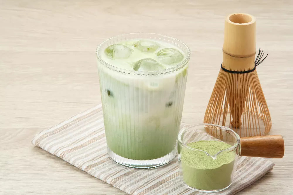 matcha latte ijs