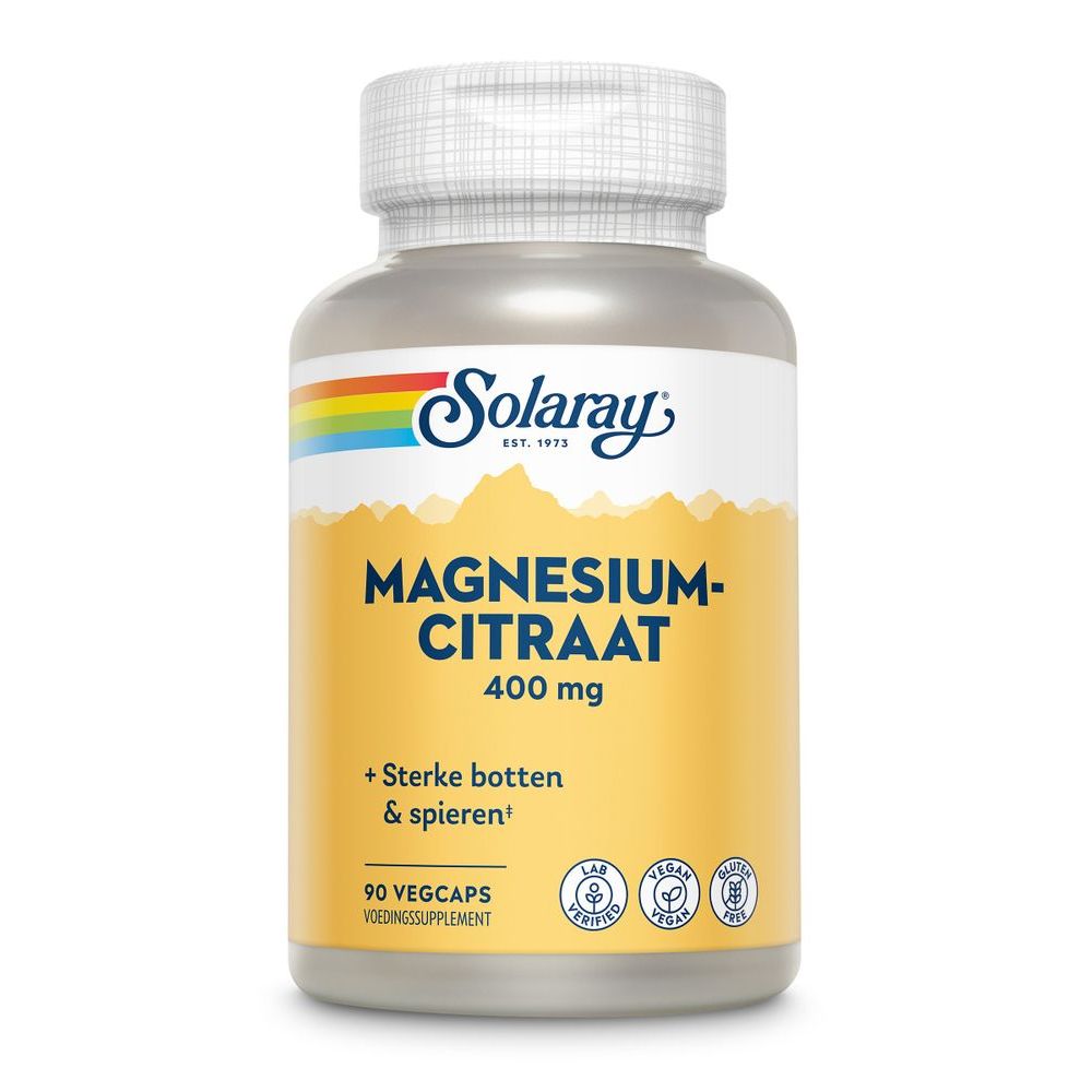 Solaray Magnesiumcitraat 90 cp