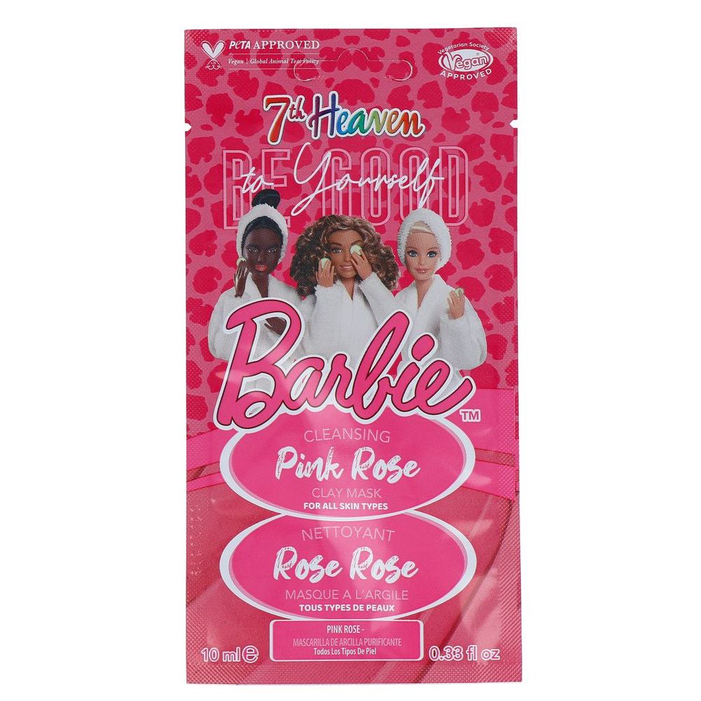 7th Heaven Barbie Reinigend Roze Rozen Kleimasker 10 ml