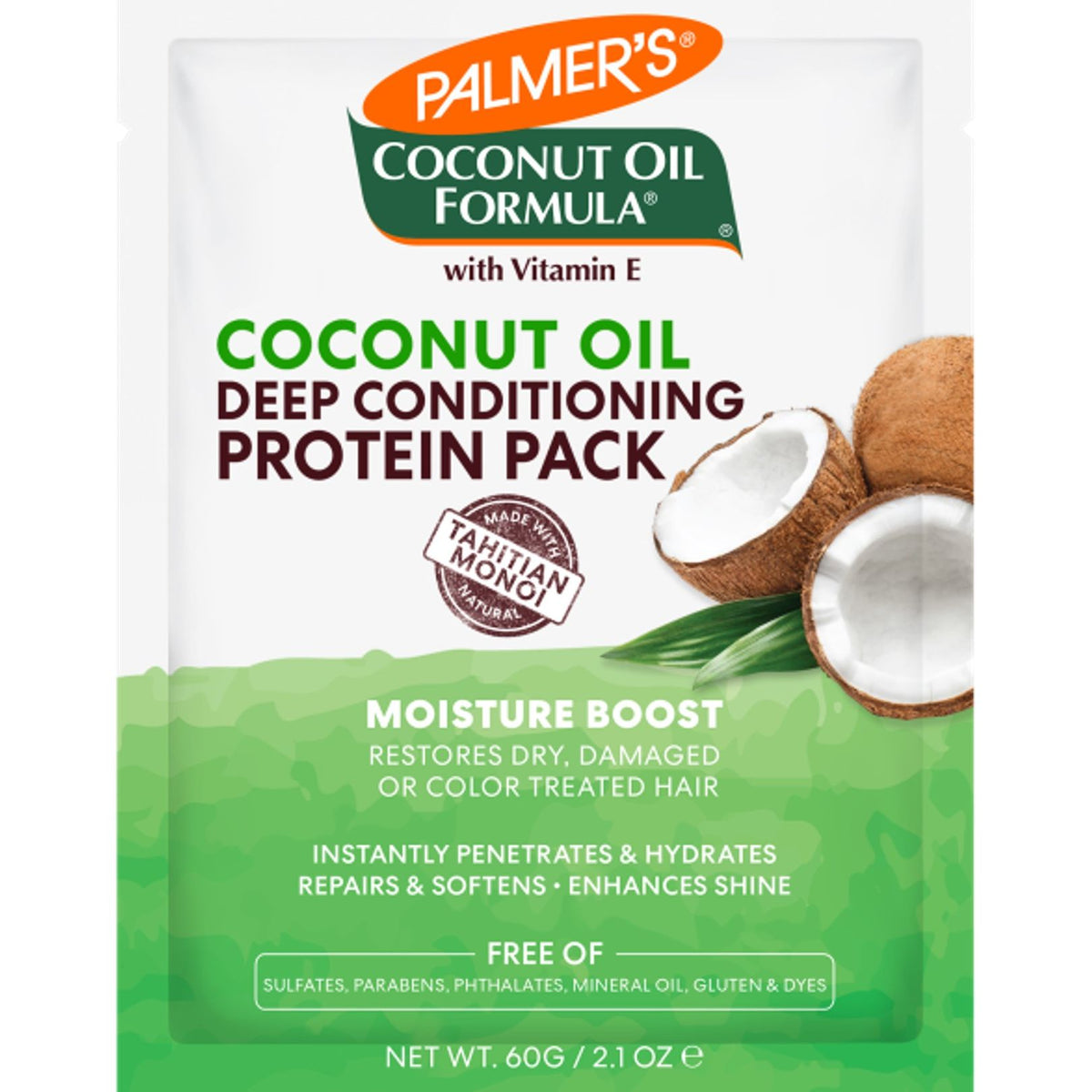 Palmers Coconut oil conditioning protein pack 60 gram