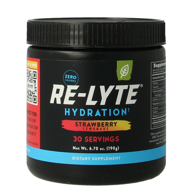 Re-Lyte Hydration drankmix aardbei limonade 195 gram