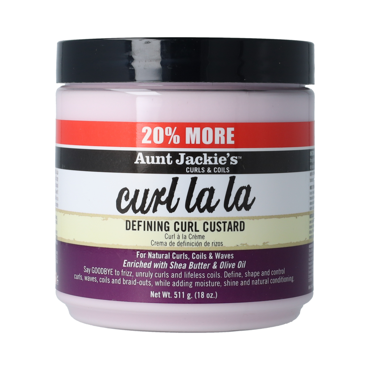 Aunt Jackies Curl lala custar 426 gram