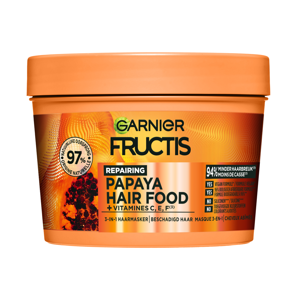 Garnier Fructis Papaya Hair Food Haarmasker 400 ml