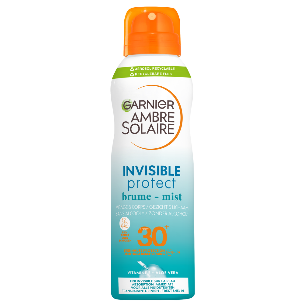 Garnier Ambre Solaire Invisible Protect Mist Spf 30 200 ml