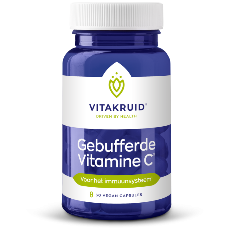 Vitakruid Gebufferde Vitamine C vegan 30 vcaps