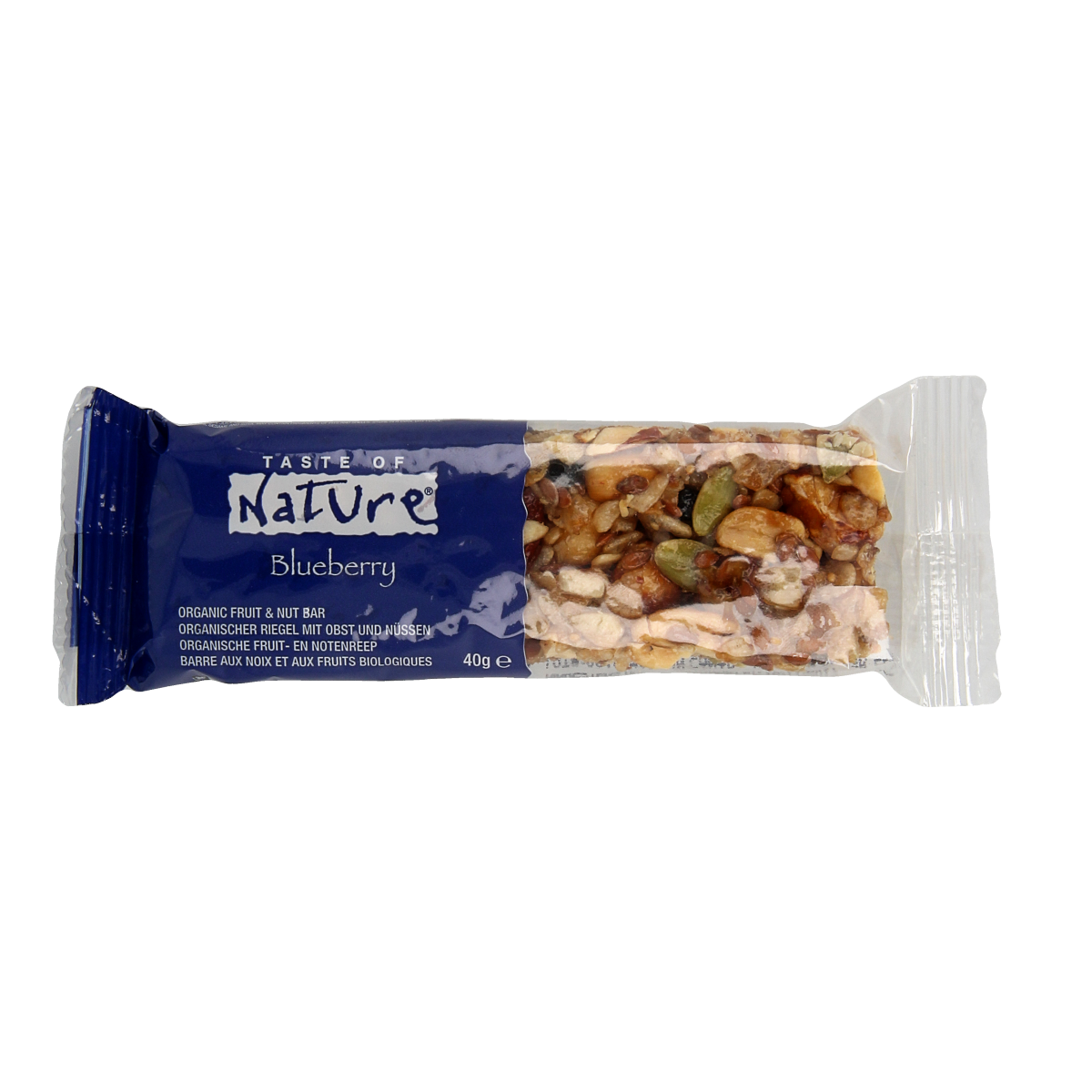 Taste Of Nature Blueberry granenreep 40 gram