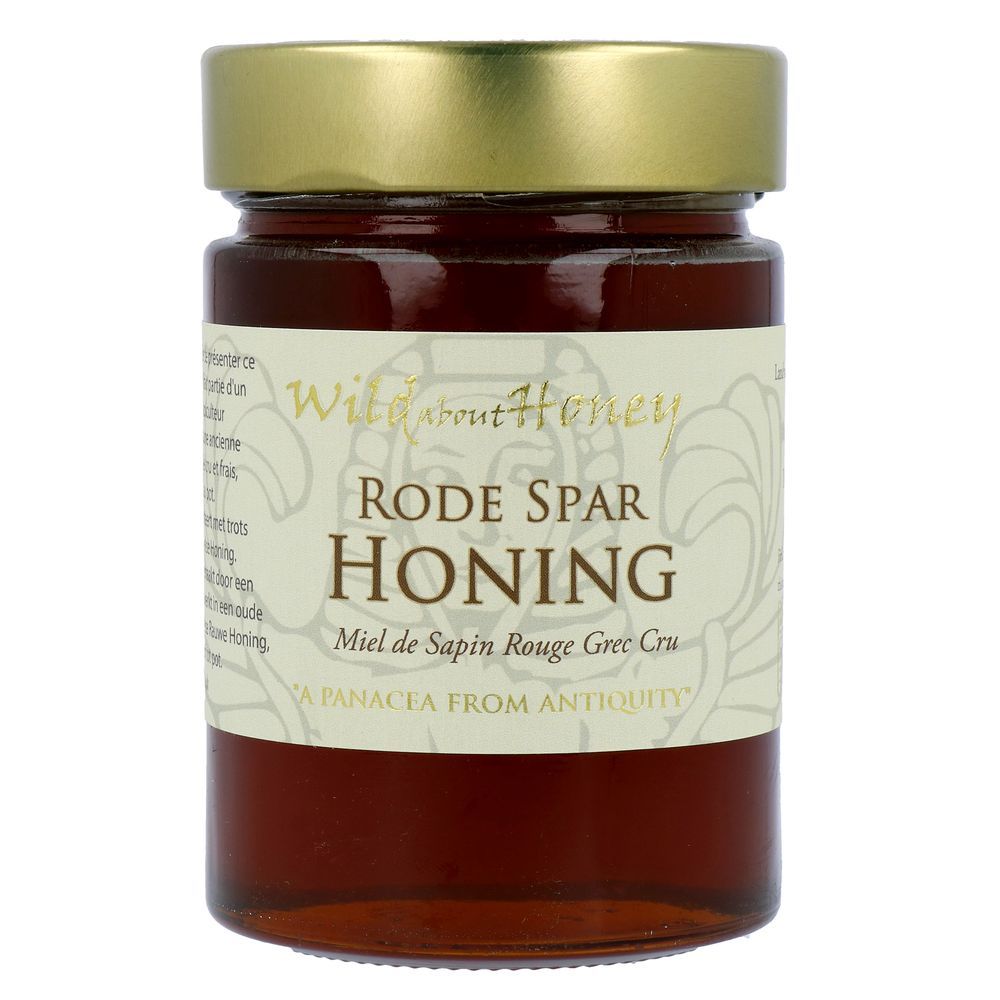 Wild About Honey Rode Spar Honing 480 gr