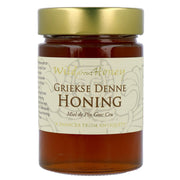 Wild About Honey Griekse Rauwe Denne Honing 480 gr