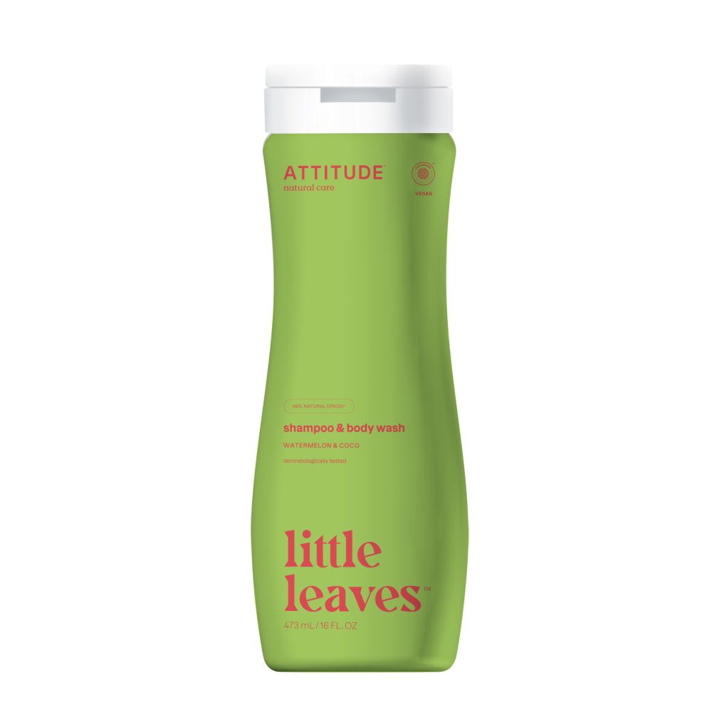 Attitude Little leaves 2 in 1 shampoo meloen 475 ml