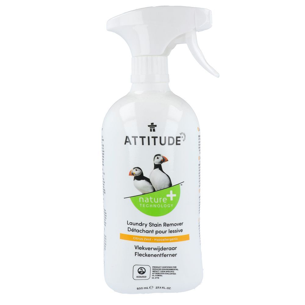 Attitude Nature+ Vlekverwijderaar Citrus Zest 800 ml