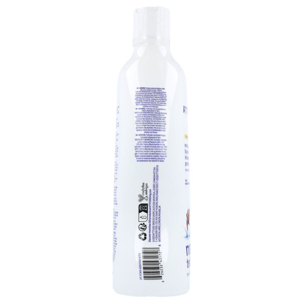 Attitude Nature+ Afwasmiddel Citrus Zest 700 ml