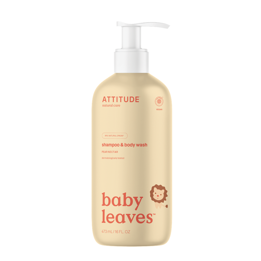 Attitude Baby leaves 2 in 1 shampoo pear nectar 473 ml