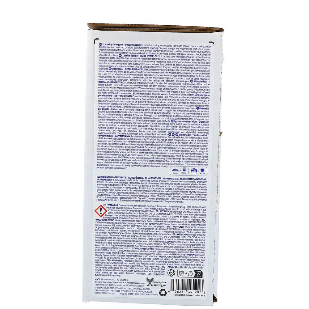 Attitude Nature+ Wasmiddel Wildflowers Bulk to Go