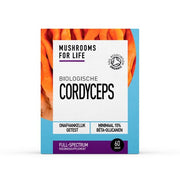 Mushrooms For Life Cordyceps poeder biologisch 60 gram