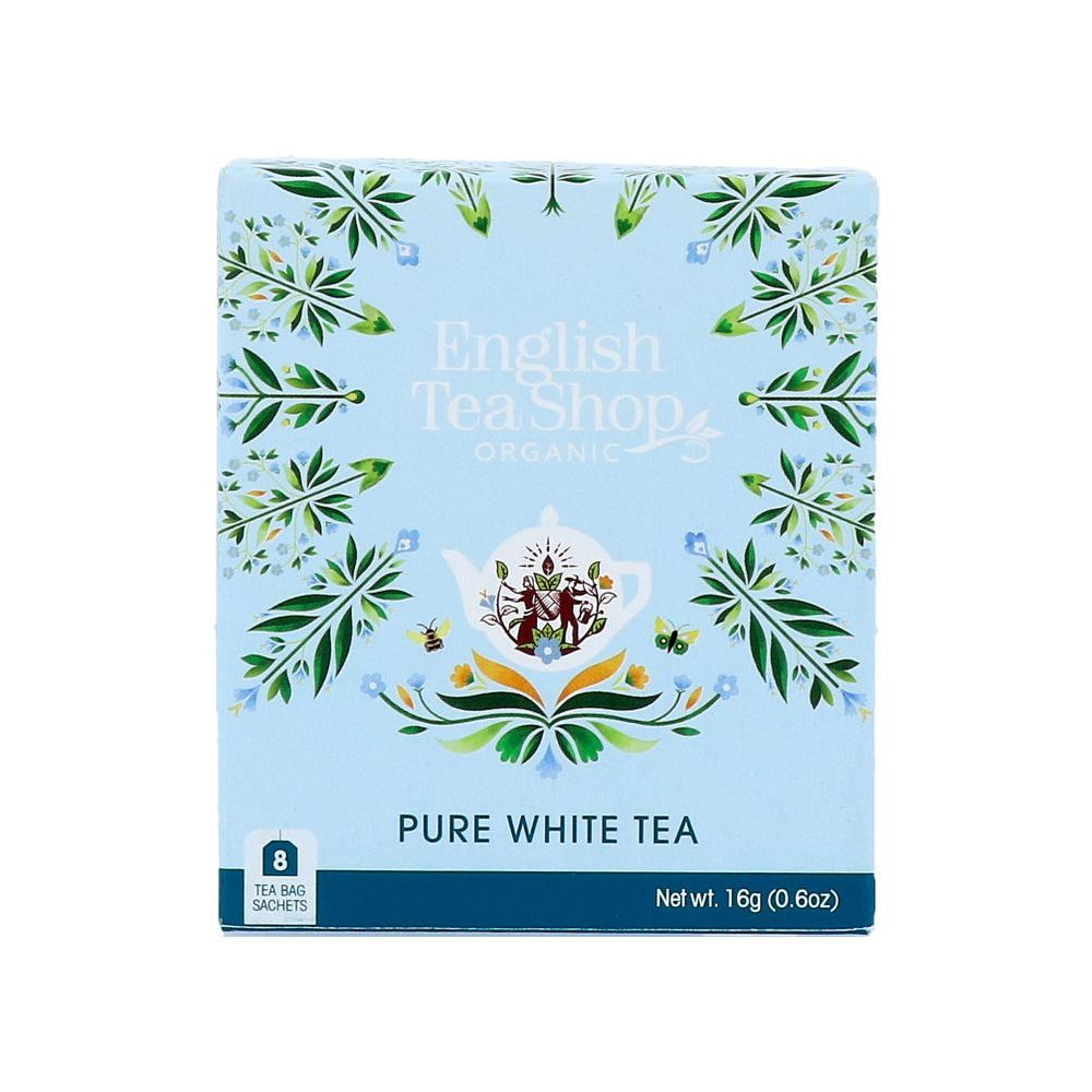 Pure White Tea 8 zakjes - English Teashop