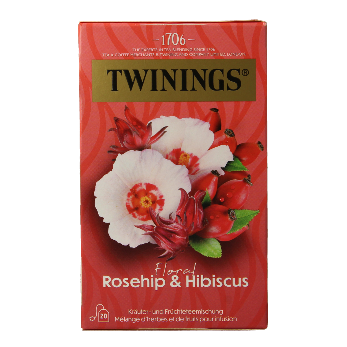 Twinings infusions rosehip 20 stuks