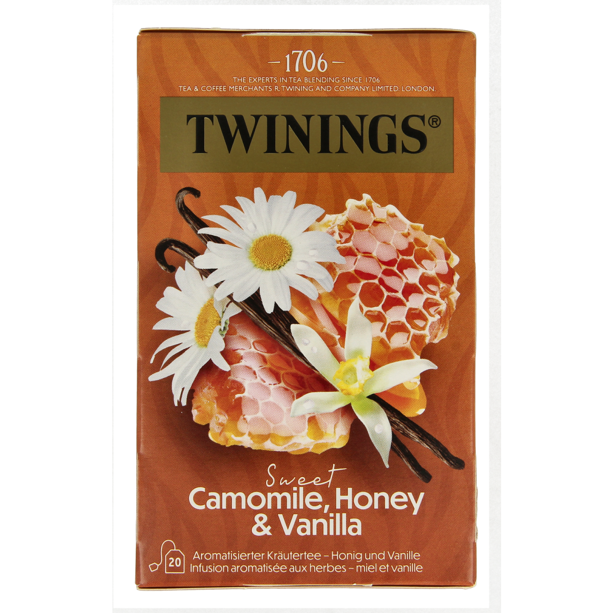 Twinings Kamille honing vanille 20 stuks