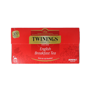 Twinings English breakfast thee envelop zwart 25 zakjes