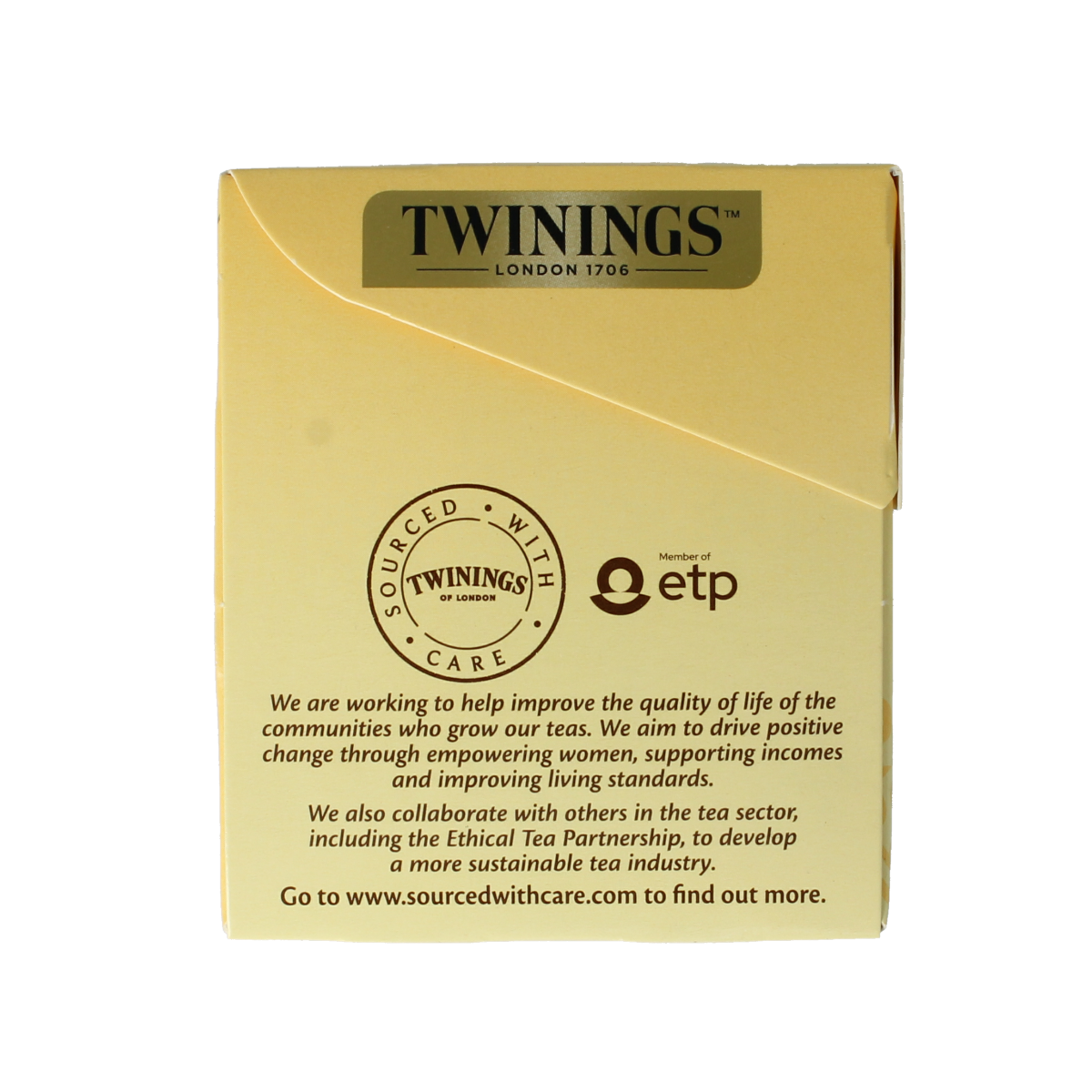 Twinings Earl grey decaf envelop zwart 25 zakjes