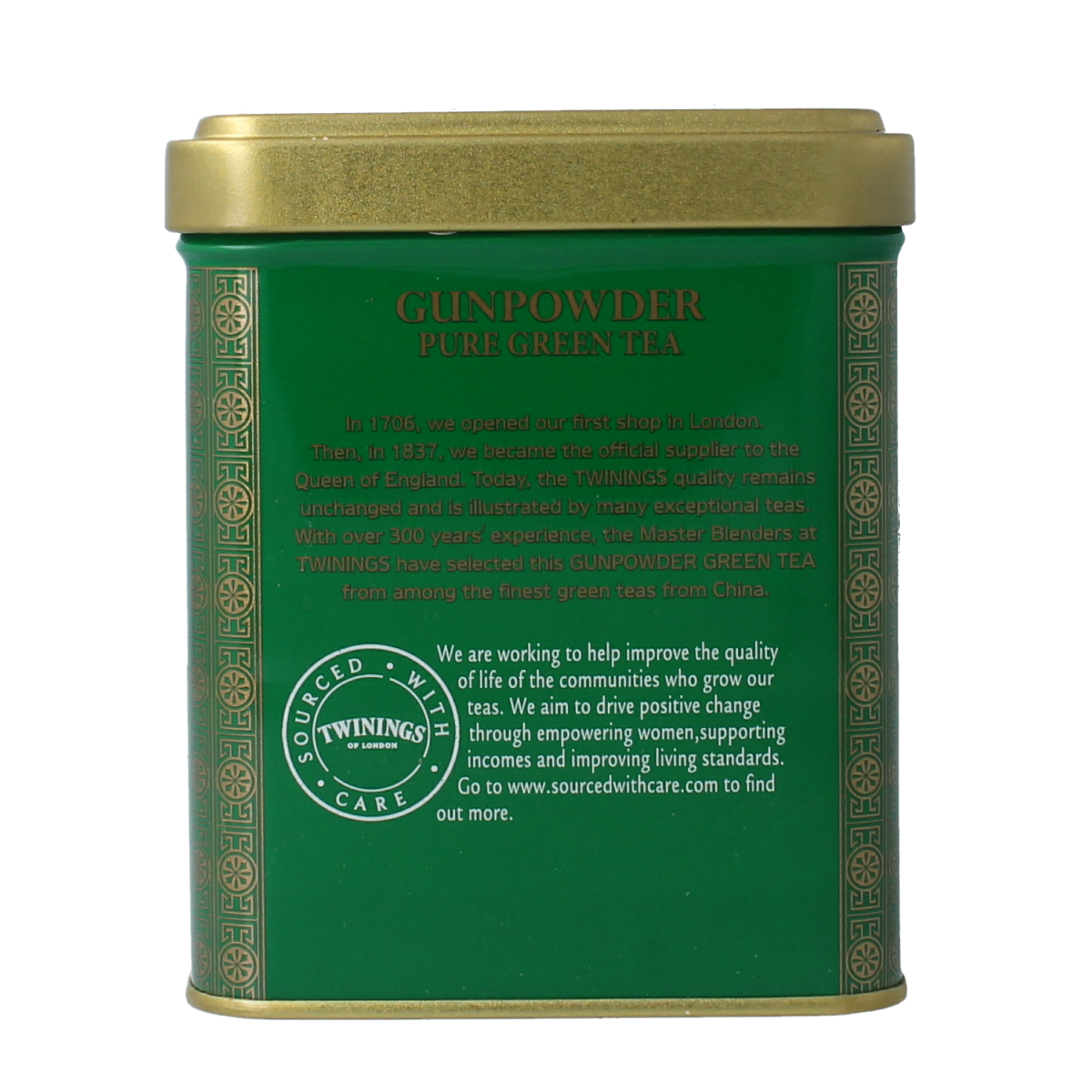 Twinings Gunpowder blik natural 200 gram