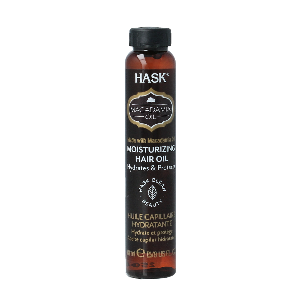 Hask Shine oil moisturizing macadamia oil 18 ml