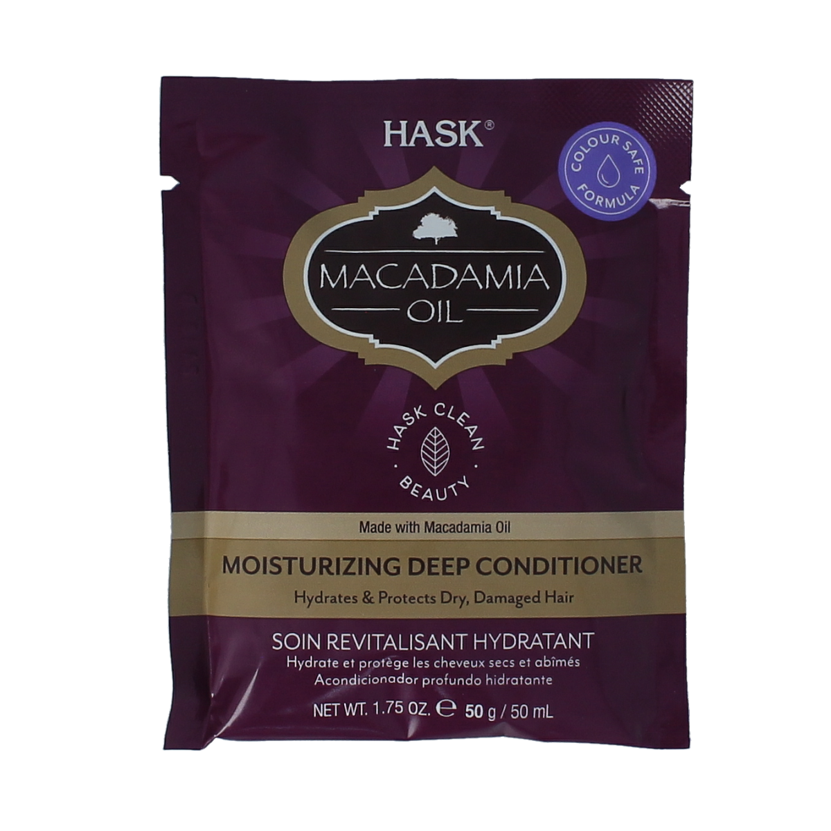Hask Conditioner moist deep macadamia oil 50 ml