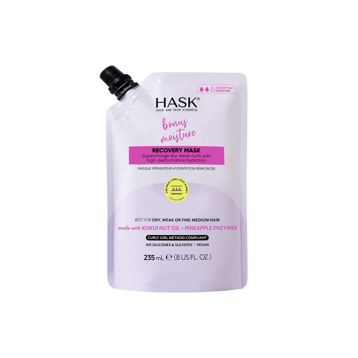 Hask Bonus moisture recovery mask 235 ml