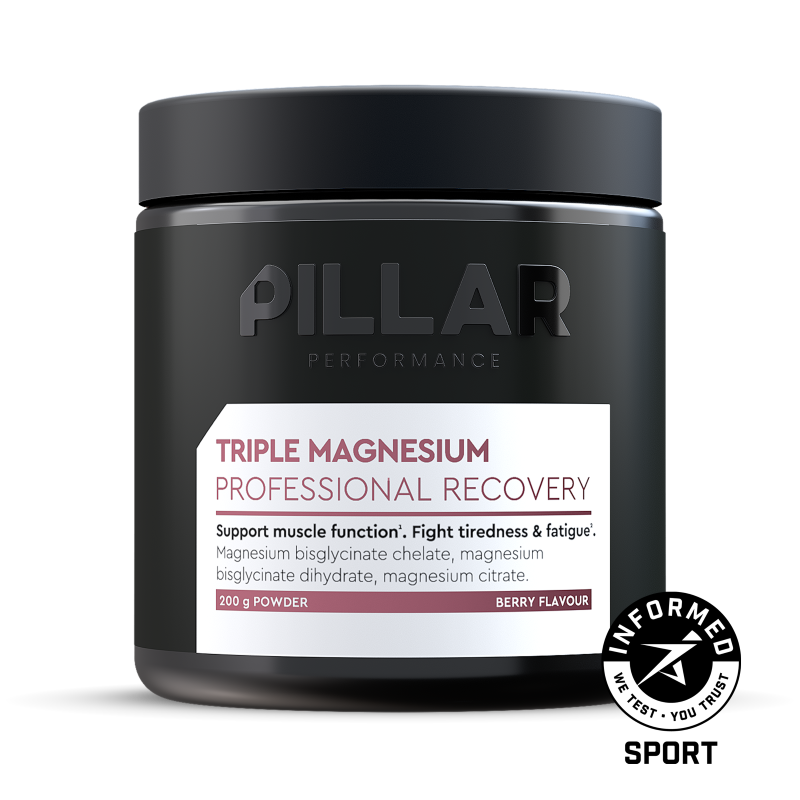 Pillar Performance Triple Magnesium Berry Flavour Pot 200 gr