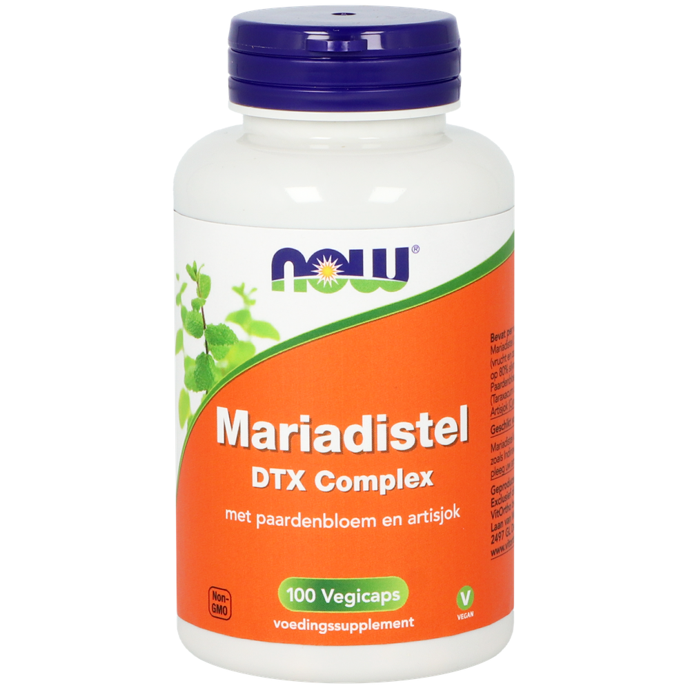 NOW Mariadistel DTX Complex 100 vcaps