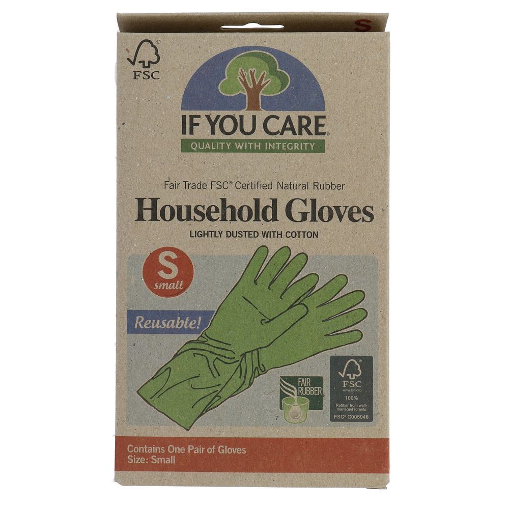 If You Care Huishoudhandschoenen - FSC rubber - Small 1 pr