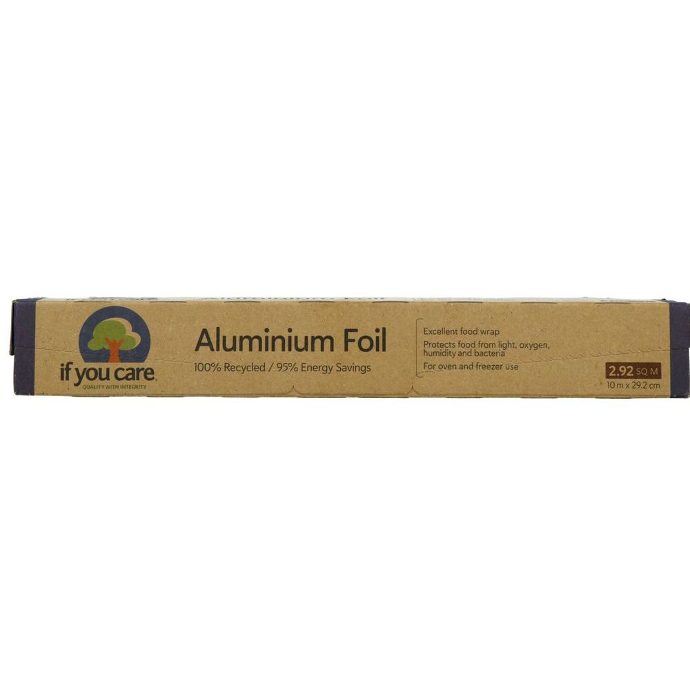 If You Care Aluminium Folie - 100% Recycled - rol 10m x 29,2cm 1 st