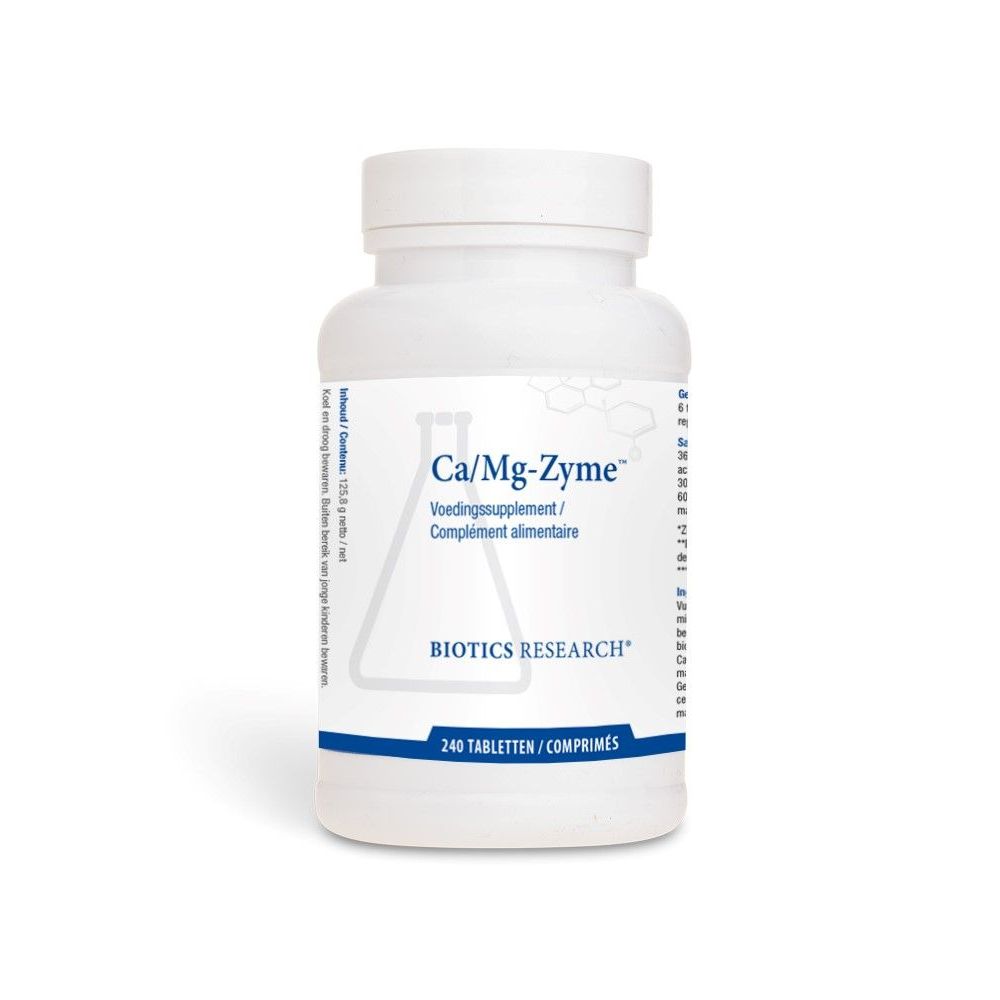 Biotics Ca/Mg-Zyme 240 tabletten
