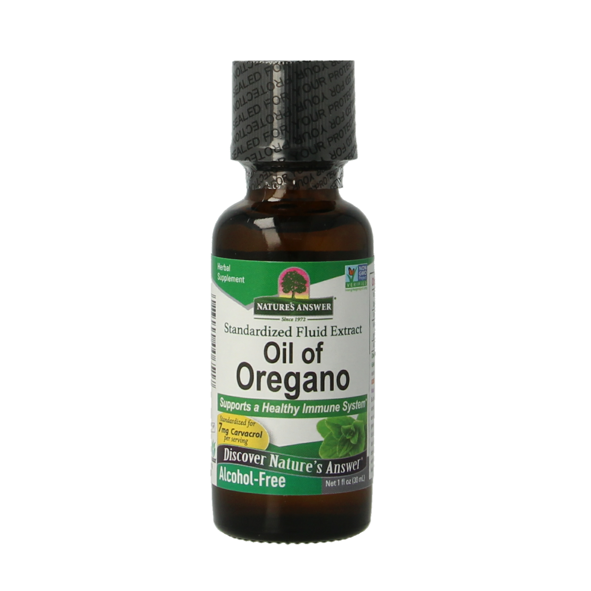 Natures Answer Oregano olie 50% carvacrol 30 ml