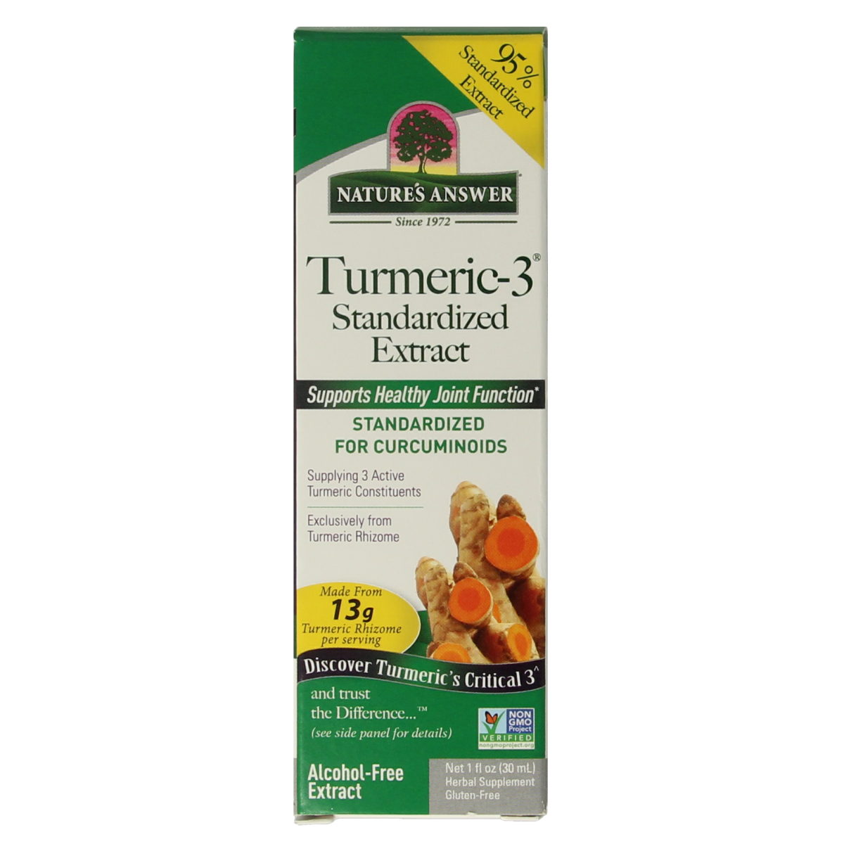 Natures Answer Turmeric-3 Curcuma extract 30 ml