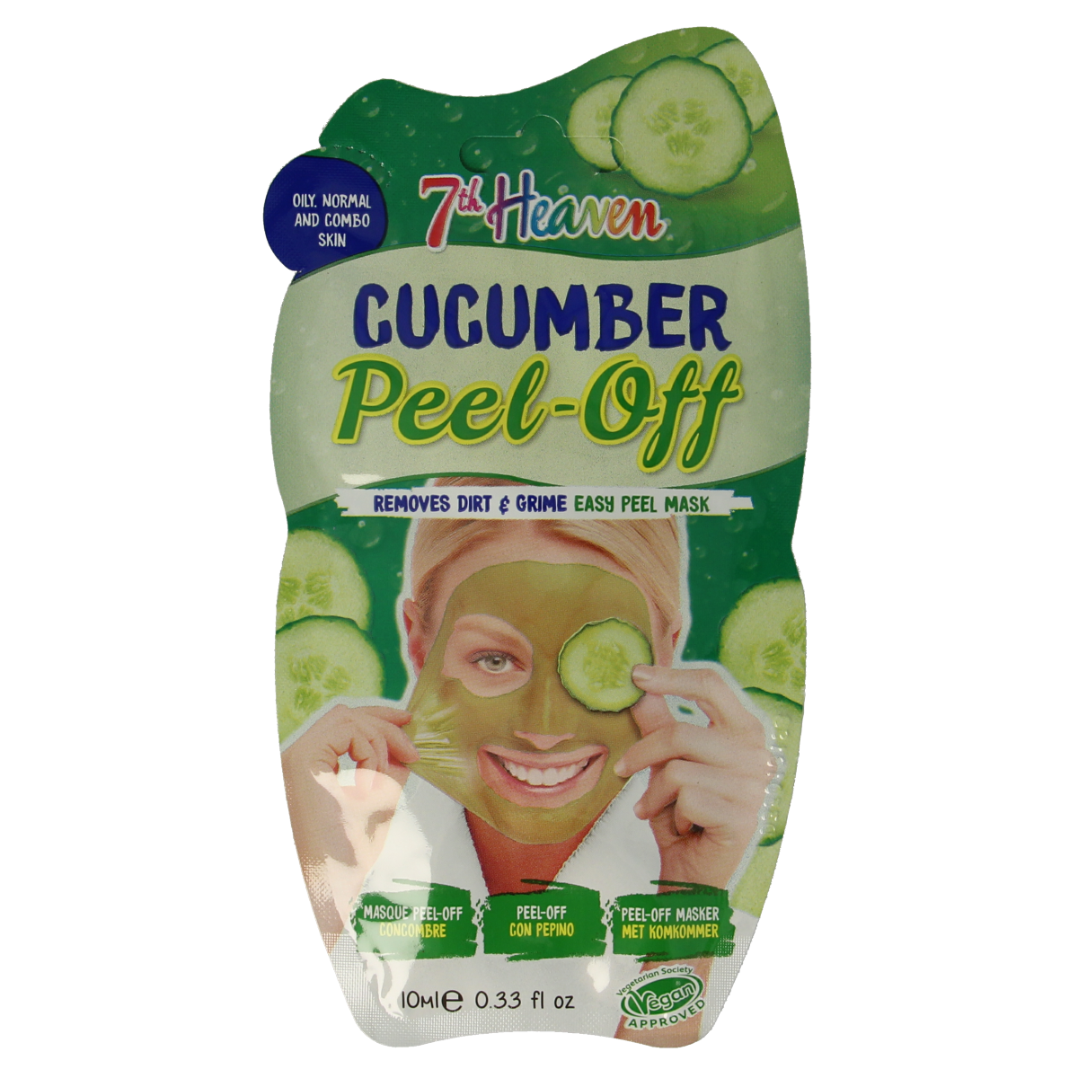 Montagne 7th Heaven gezichtsmasker cucumber peel-off 10 ml