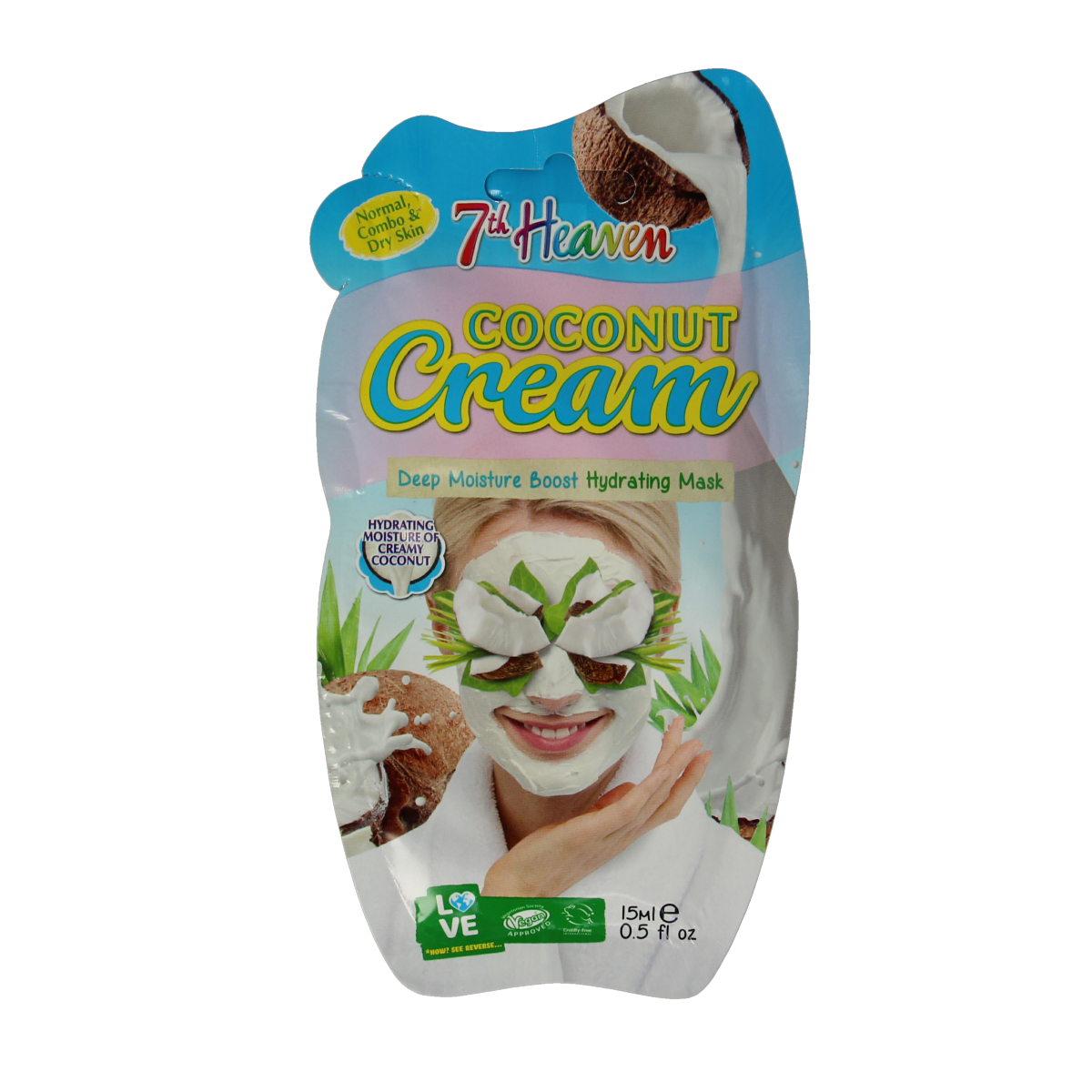 Montagne 7th Heaven gezichtmasker creamy coconut 15 ml
