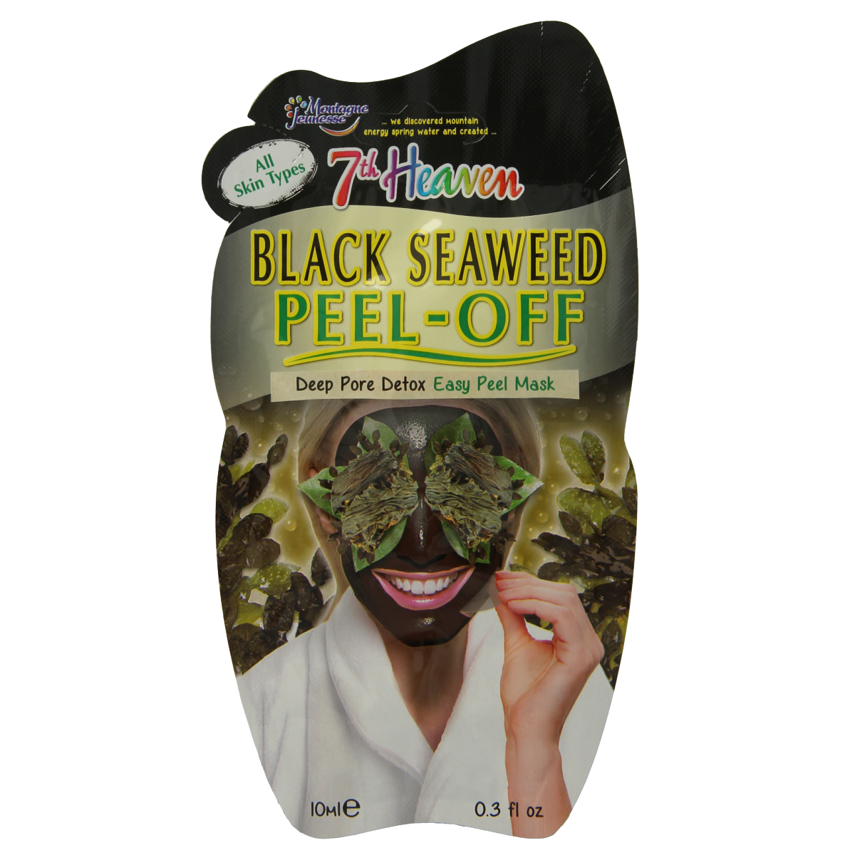 Montagne 7th Heaven gezichtsmasker black seaweed 10 ml