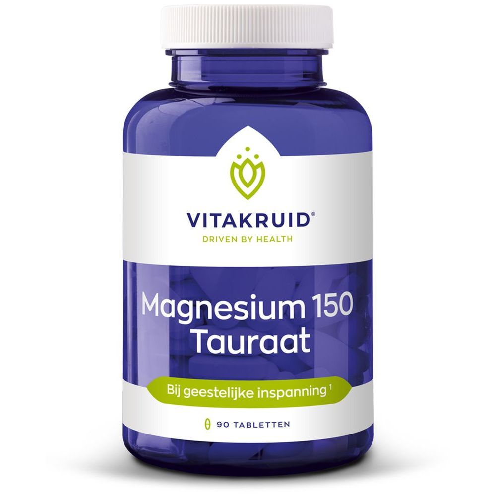 Vitakruid Magnesium 150 tauraat 90 tabletten