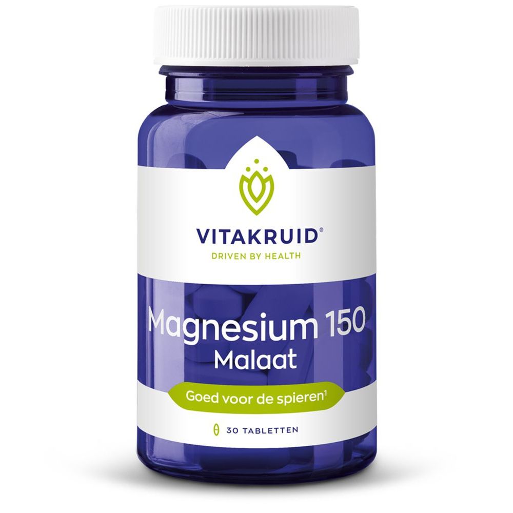 Vitakruid Magnesium 150 Malaat Vitamine B6 (P-5-P)