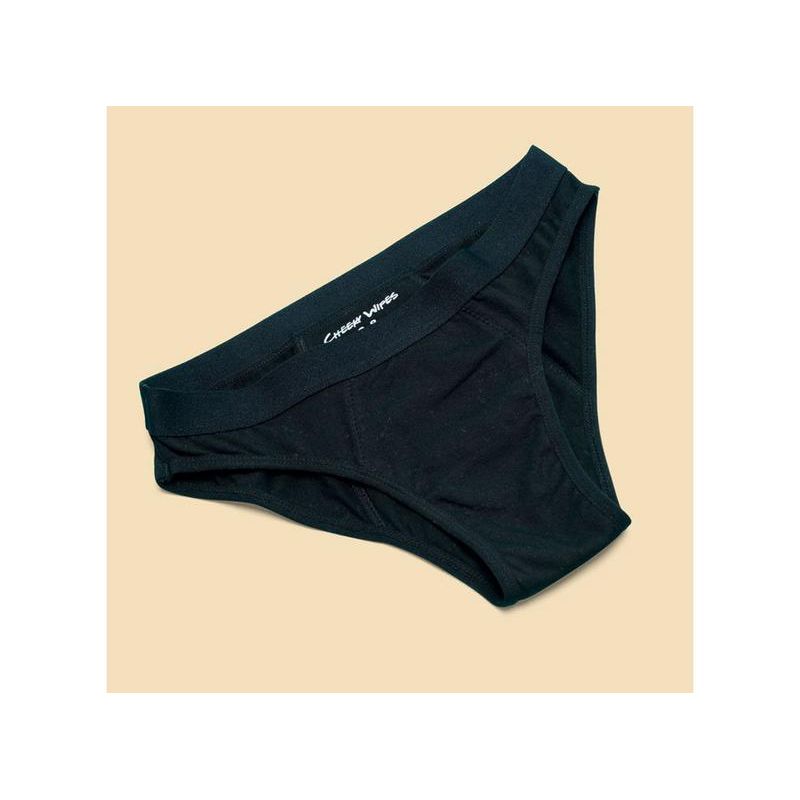 Cheeky Wipes Menstruatie ondergoed Feeling Sporty zw maat 34-36
