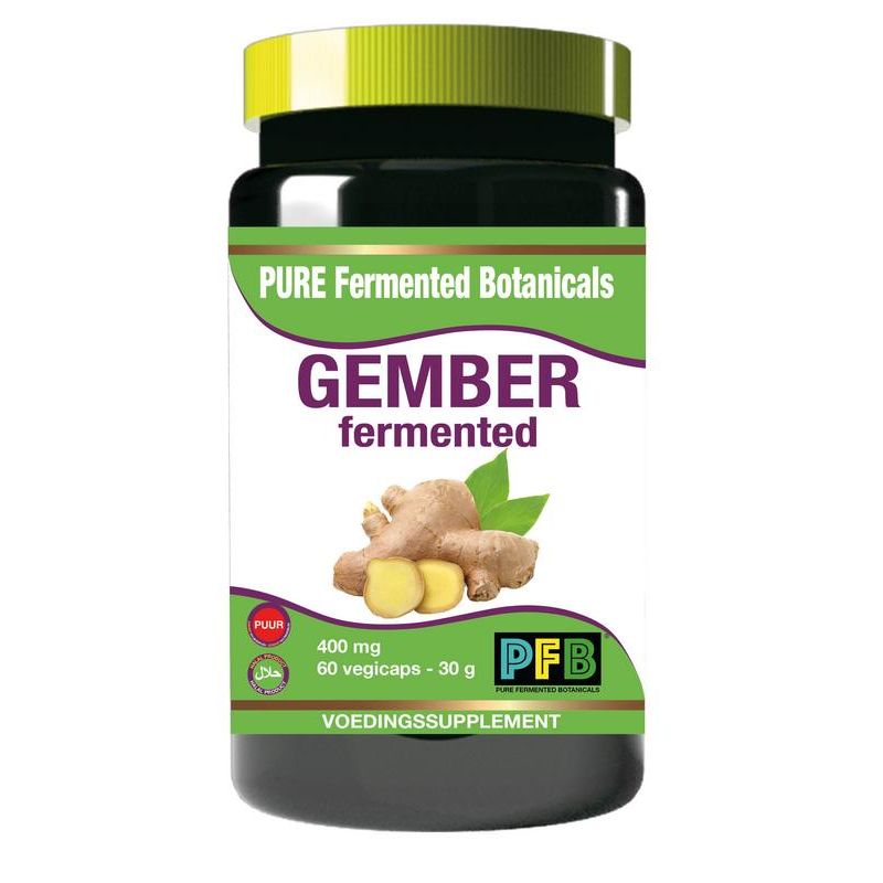 SNP Gember fermented 400 mg 60 vcaps
