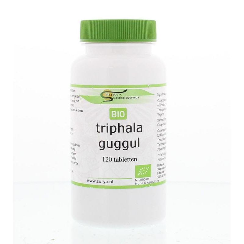 Surya triphala guggul biologisch 120 tabletten