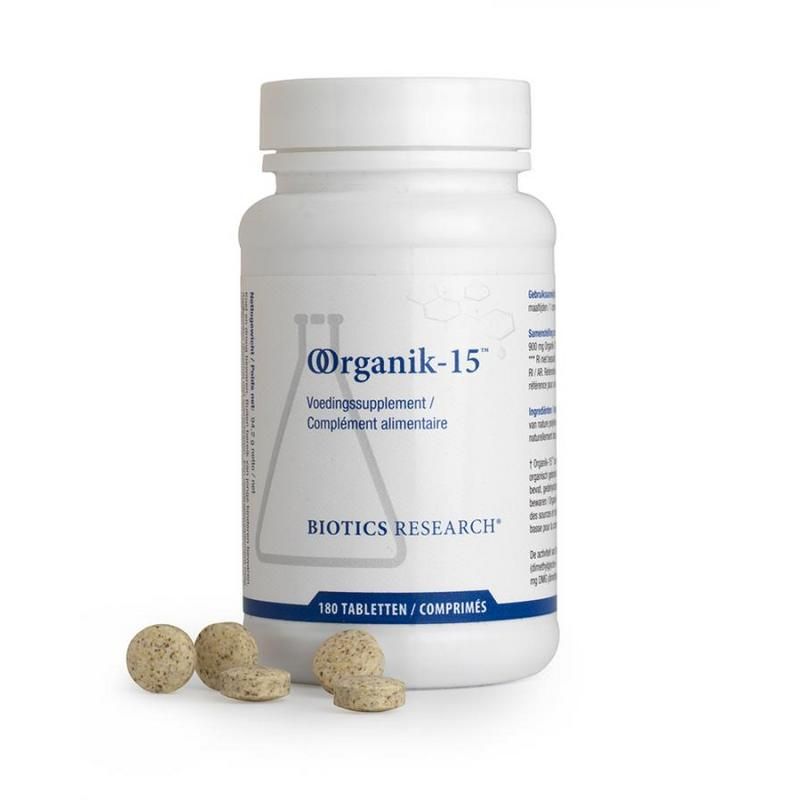 Biotics Organik-15 180 tabletten