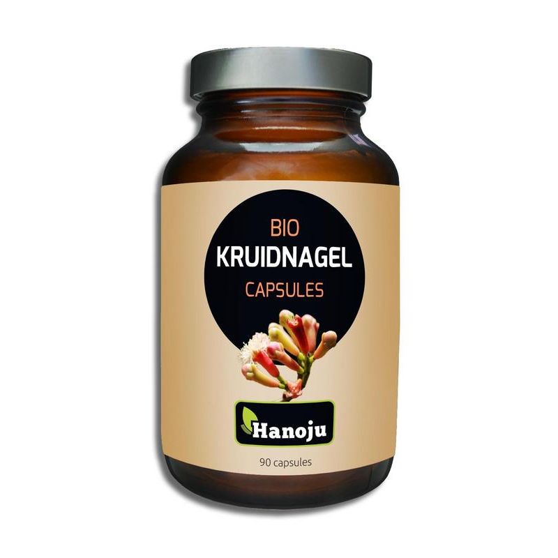 Hanoju kruidnagelpoeder 500 mg biologisch 90 capsules