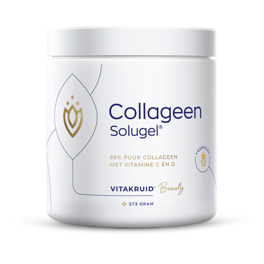 Vitakruid Collageen Solugel Poeder Tropical 250 gram