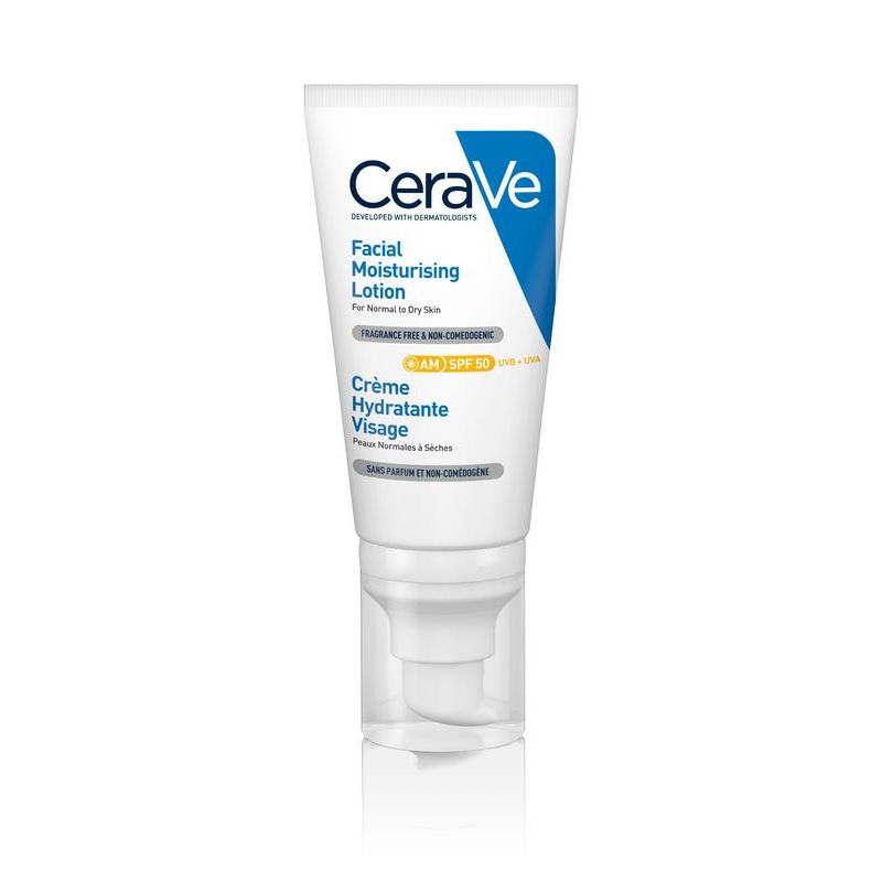 Cerave Hydraterende gezichtscreme SPF50 52 ml