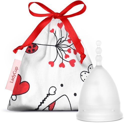 Ladycup Menstruatiecup revolution pure love maat L