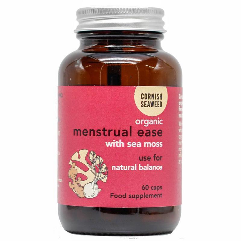 Cornish Seaweed Sea moss, gember & venkel biologisch 60 capsules