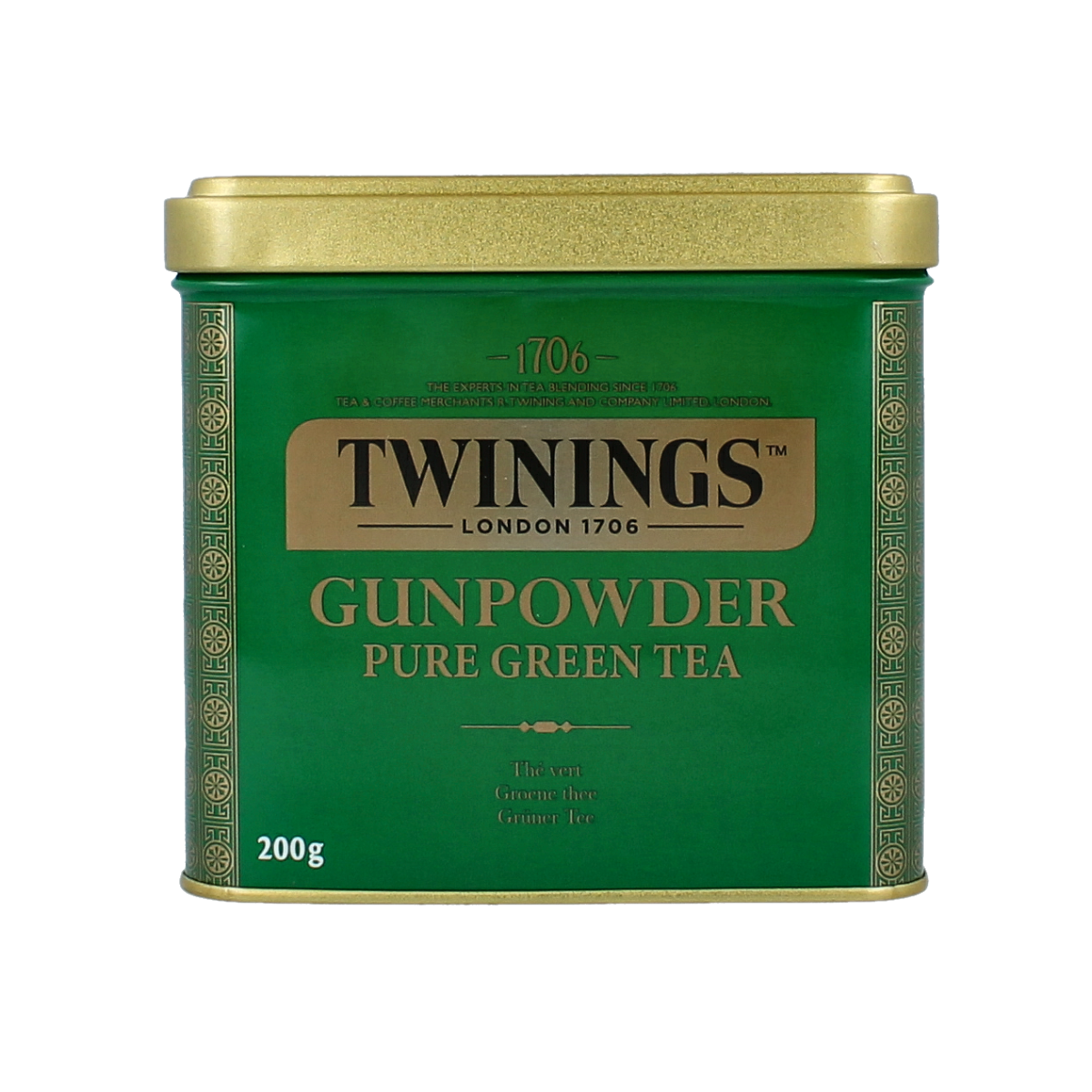 Twinings Gunpowder blik natural 200 gram