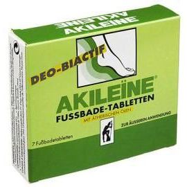 Akileine Groen Bruistabletten Voetbad Biactif 84 gr
